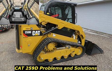 cat skid steer wont stay running|cat 259d problems.